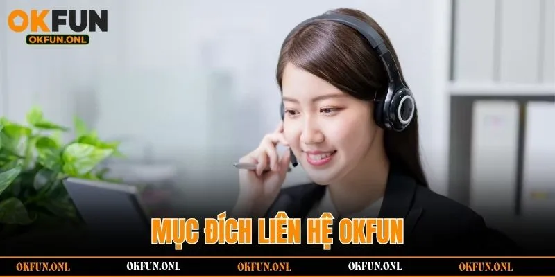 Mục đích liên hệ OKFUN