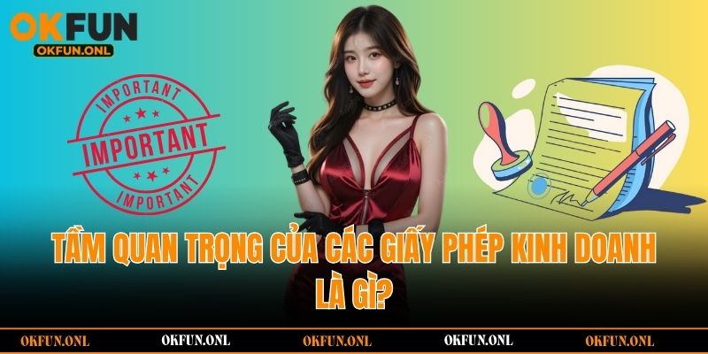 Tầm quan trọng của các giấy phép kinh doanh là gì?